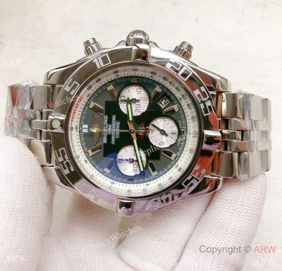 Replica Breitling Chronomat 46mm Watch White Sub-dials